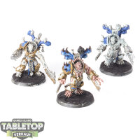 World Eaters - 3 Eightbound - teilweise bemalt