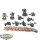 Dark Angels - 10 Tactical Squad classic - teilweise bemalt