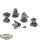 Dark Angels - 5 Devastator Squad classic - teilweise bemalt