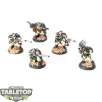 Dark Angels - 5 Scouts classic - bemalt