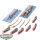 Dystopian Wars - Empire of the Blazing Sun Hunter Flotilla - teilweise bemalt