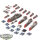 Dystopian Wars - Empire of the Blazing Sun Naval Battle Group - teilweise bemalt