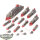Dystopian Wars - Empire of the Blazing Sun Battle Flotilla - teilweise bemalt
