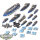 Dystopian Wars - Republique of France Naval Battle Group - teilweise bemalt
