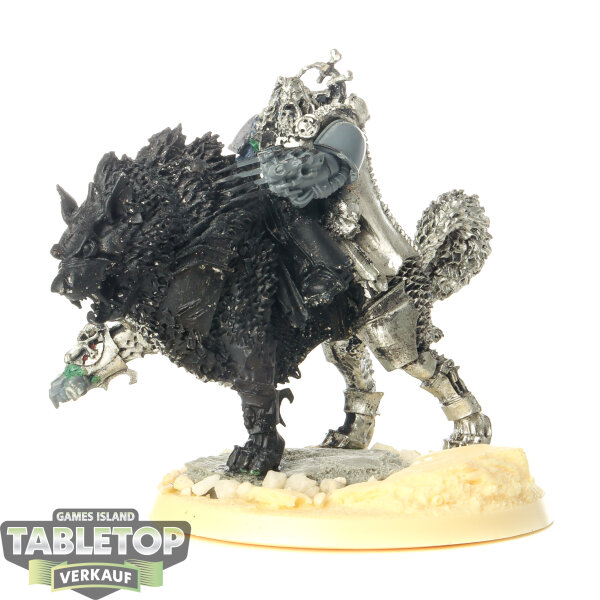 Space Wolves - Canis Wolfborn - teilweise bemalt