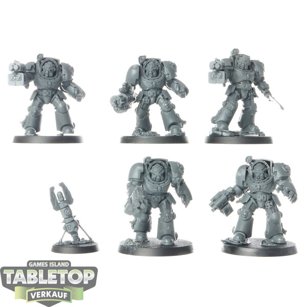 Space Marines - 5 Terminator Squad - unbemalt