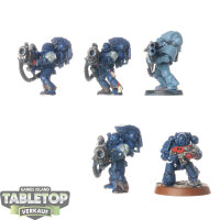 Space Marines - 5 Devastator Squad - teilweise bemalt