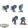 Space Marines - 5 Devastator Squad - teilweise bemalt