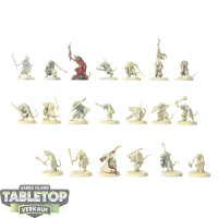Skaven - 20x Clanrats - teilweise bemalt