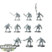 Seraphon - 10x Saurus Warriors - unbemalt