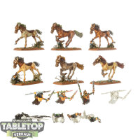 Wood Elf Realms - 6 Wild Riders Cavalry Sauvage -...