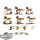 Wood Elf Realms - 6 Wild Riders Cavalry Sauvage - teilweise bemalt