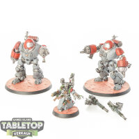 Adeptus Mechanicus - 2 Kastelan Robots - teilweise bemalt