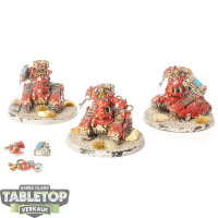 Adeptus Mechanicus - 3 Kataphron Breachers - bemalt