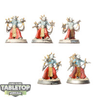 Adeptus Mechanicus - 5 Corpuscarii Electro-Priests - bemalt