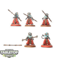 Adeptus Mechanicus - 5 Fulgurite Electro-Priests - bemalt