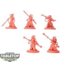 Adeptus Mechanicus - 5 Fulgurite Electro-Priests - grundiert
