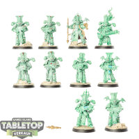 Thousand Sons - 10 Rubric Marines - teilweise bemalt