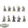 Dark Elves - 10 Dark Elf Warrior Regiment - Crossbowmen - teilweise bemalt