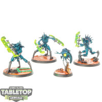 Necrons - 3 x Skorpekh Destroyers - teilweise bemalt