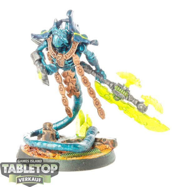 Necrons - Overlord with Tachyon Arrow - bemalt
