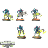 Necrons - 5 x Immortals - teilweise bemalt