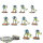 Necrons - 10 x Necron Warriors - teilweise bemalt