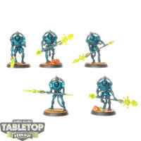 Necrons - 5 x Triarch Praetorians - teilweise bemalt