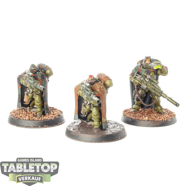 Space Marines - 3 x Eliminators - bemalt