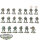 Horus Heresy - 20x MKIII Tactical Squad klassisch - bemalt