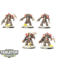 Horus Heresy - 5x Justaerin Terminator Squad - bemalt