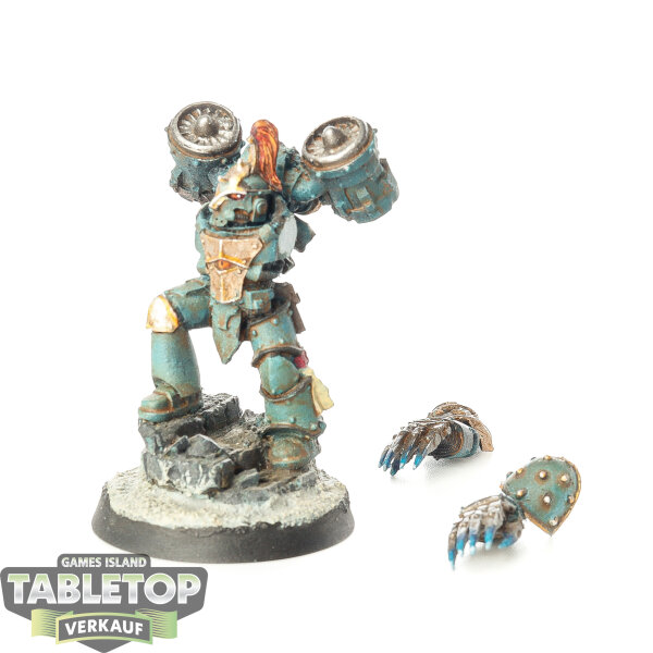 Horus Heresy - Sons of Horus Praetor with Jump Pack - bemalt