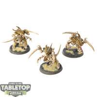 Tyraniden - 3 Tyranid Warriors - bemalt