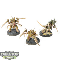 Tyraniden - 3 Tyranid Warriors - bemalt