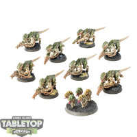 Tyraniden - 8 Termagants klassisch - bemalt