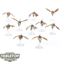 Tyraniden - 10 Gargoyle Brood - bemalt