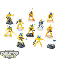 Aeldari - 10 Guardian Defenders klassisch - bemalt