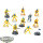 Aeldari - 10 Guardian Defenders klassisch - bemalt