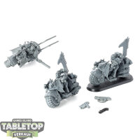 Dark Angels - 3 Ravenwing Bike Squadron - unbemalt
