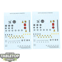 Adeptus Mechanicus - 2 Transfer Sheets - Sonstiges