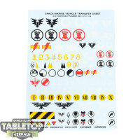 Space Marines - Transfer Sheet - Sonstiges