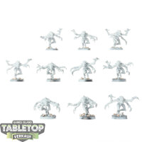 Tyraniden - 10x Genestealers klassisch - grundiert