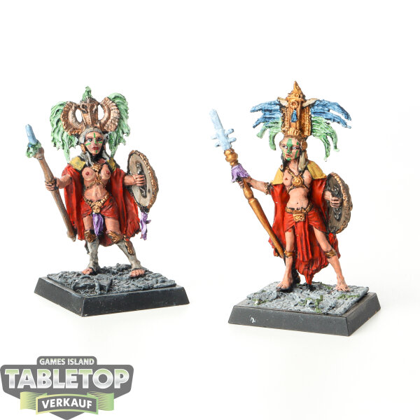 Freebooters Fate - 2x Temple Guards - bemalt