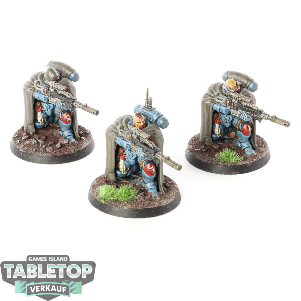 Space Wolves - 3x Eliminators - bemalt
