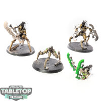 Necrons - 3x Skorpekh Destroyers - teilweise bemalt