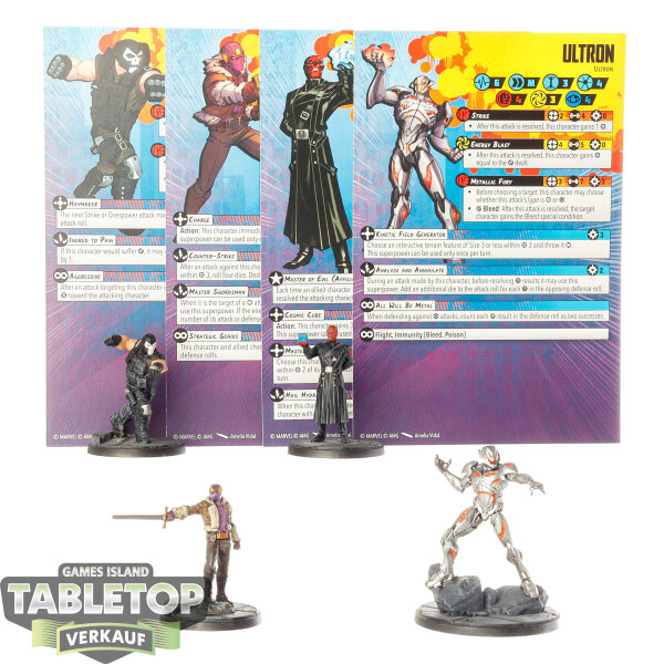 Miniaturen - 4x Cabal Affiliation - unbemalt