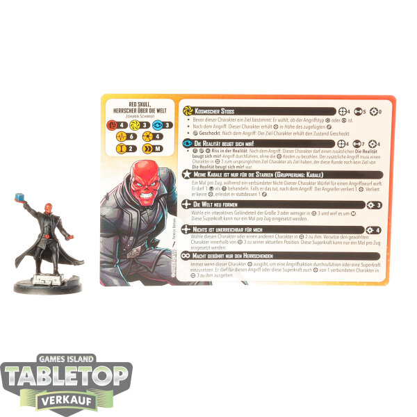 Miniaturen - Red Skull - bemalt