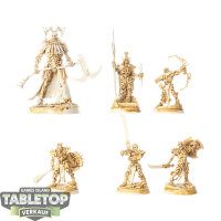 Ossiarch Bonereapers - 6x Kainans Reapers - teilweise bemalt