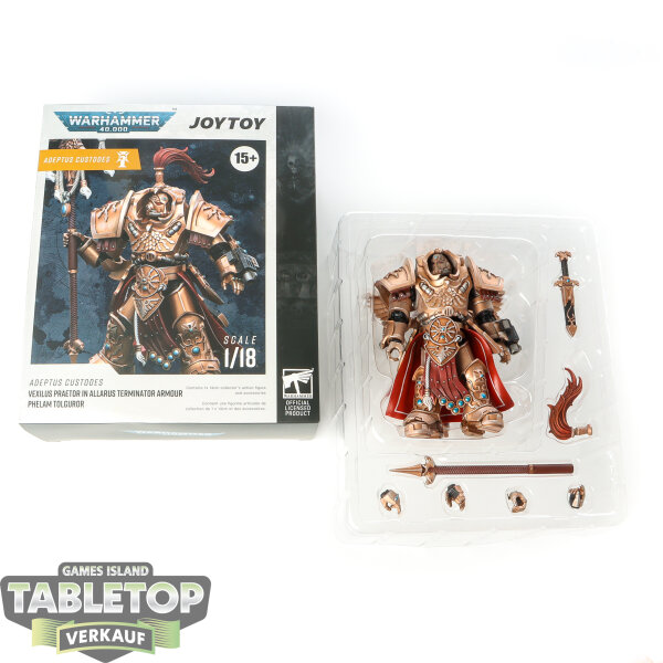 Miniaturen - Adeptus Custodes Vexilus Praetor in Allarus Terminator Armour Phelam Tolguror - Sonstiges