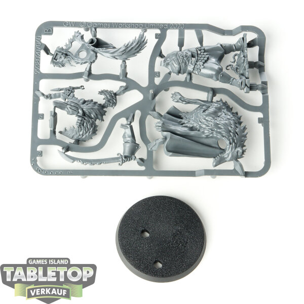 Soulblight Gravelords - Radukar the Wolf - im Gussrahmen